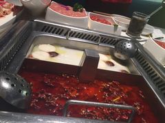 鸳鸯海鲜锅底-海底捞火锅(河东万达广场店)