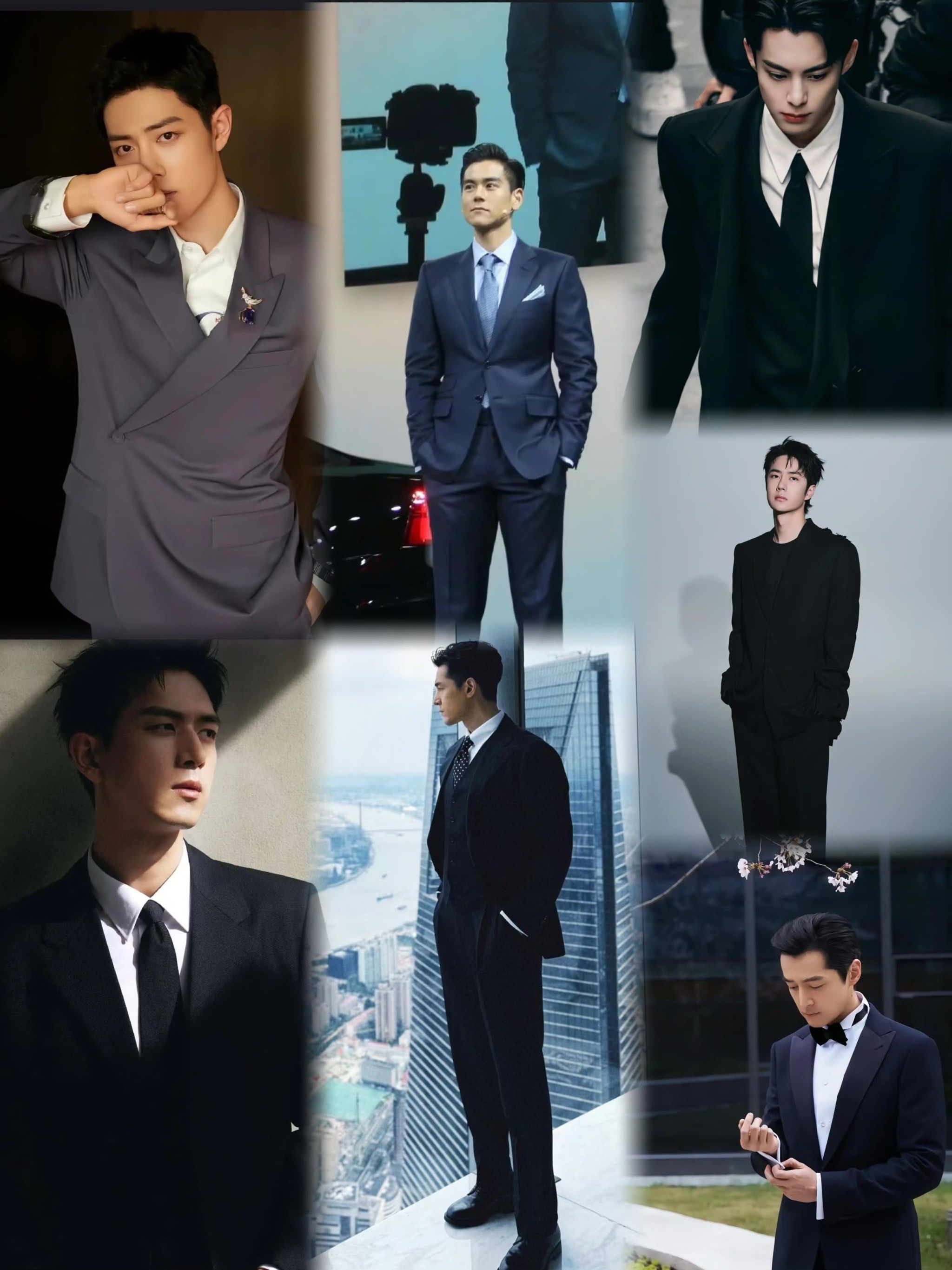 中国穿西装最帅的男明星是谁!