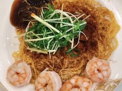 蝦球蝦籽撈麵-香港麦奀云吞面世家(中山二路店)