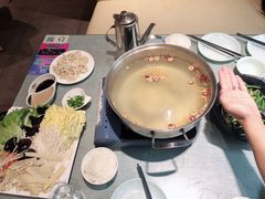 泉水鸡汤涮菜-凤翔温泉·丰泽园餐饮部