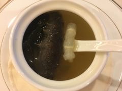 海藻炖花胶炖活海参-潮皇食府(北京店)
