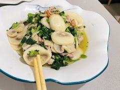 雪菜蘑菇肉片-素勤饮食店(城头巷店)