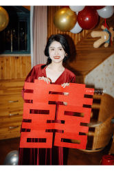 -桃子造型婚纱礼服(凤起广场店)