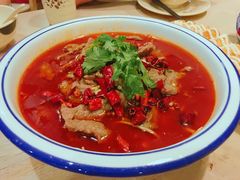 水煮牛肉-兔爸私家小厨(新北万达店)