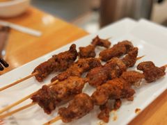 招牌烤鲜牛肉串-嬷孙家潮汕牛肉火锅(北京路天河城店)