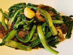豆豉鲮鱼油麦菜-鱼乐轩(珠江路店)