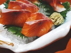 三文鱼刺身-有喜屋·烧鸟·居酒屋(三钢里店)