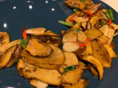 野芫荽炒牛肝菌-半山腰·云南菜(侨福芳草地店)