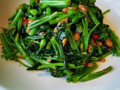 香辣豆酱炒通菜-有璟阁港式餐厅(国贸商城店)