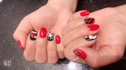 -手牵手美甲