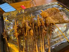 -路边摊小炉子烧烤