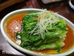 白灼罗马生菜-恭敬李·烤鸭(天坛北门店)