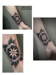 -幸运7纹身刺青Lucky7tattoo