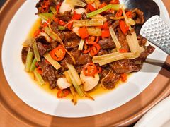 菜籽油炒黄牛肉-佬肥猫(七宝宝龙店)