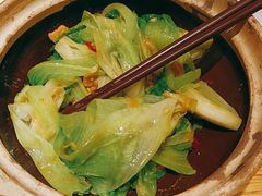 粤式虾膏啫生菜-尚一汤 广东炖汤(金桥国际店)