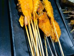 烤大虾-西街夜油条·麻团包乌饭