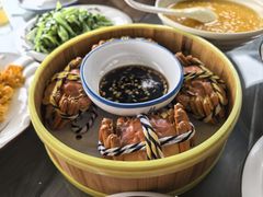 -七的湖·晚芳亭·阳澄湖农家菜·大闸蟹(莲花岛店)