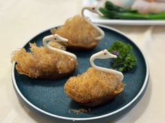 鲍鱼天鹅酥-白天鹅宾馆-玉堂春暖餐厅