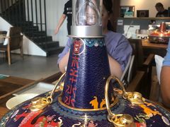 景泰蓝铜锅-贰重天冰煮羊自助火锅(东坝店)