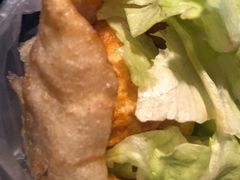 -小红车炸蛋葱油饼