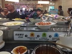 自助调料区-咕叽咕叽自助烤肉小火锅(西城广场购物中心店)
