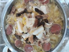 -老码头黑皮肘子锅包肉(文政街店)