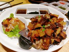 石头烤牛窝骨-蒙料·手把肉(望京店)