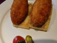 黄油鸡卷-小白桦西餐厅