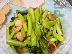 风干虾仁炒菜心-福海居烤鸭店(鸟巢店)