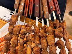 -傅记烤焰所盆盆蟹·鹤岗小串·炭火烤鱼