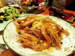 椒盐玉米大虾-村理·乡村菜音乐餐厅(河西店)