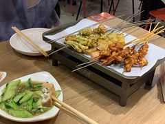 -宝记烧烤·碳锅羊肉·羊蝎子火锅·夜食社(文体路创始店)