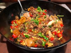 小炒黄牛肉-小隐人家(乐松店)