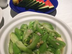 毛豆烩丝瓜-大鸭梨烤鸭(顺义石园店)