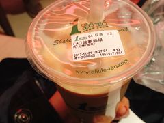 波霸奶绿-1点点(银座和谐广场店)
