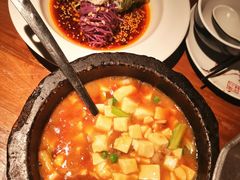 石锅鸡汤豆腐-绿茶餐厅(光谷世界城步行街店)