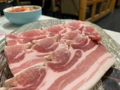 韩时招牌鲜五花肉-韩时烤肉(枫蓝店)