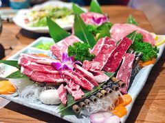 -明洞阿姨·韩式酱蟹烤肉·创意料理(三元桥店)