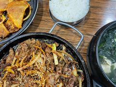 烤牛肉-味之朝·烤盘牛肉·松兰拌饭