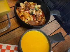 法式牛肉宽面-鹿萤季·营地小馆(皇后公园店)