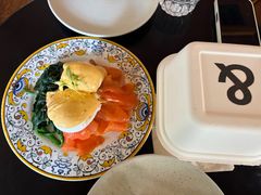 三文鱼班尼迪蛋-Alimentari Mulino意大利餐吧&烘焙(丰盛里店)