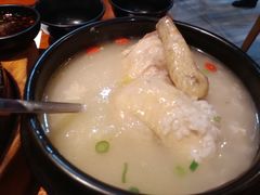 滋补参鸡汤-鑫日千里马朝鲜族小馆(总店)