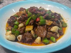 小炒黄牛肉-小玲珑私房菜(红丰店)
