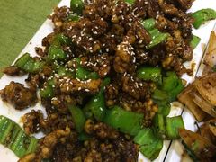 日式烧汁牛肉粒-桃子餐厅·天津菜(红星路直营店)
