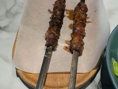 咸盐烤羊肉串-丝路有约·西域美食