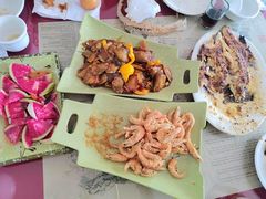 -北京龙庆四季香农家饭庄·灶台鱼·碳烤虹鳟鱼(龙庆峡店)