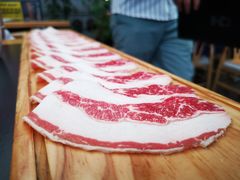 一米长盘牛五花-犟牛家·榴莲烤肉(五棵松店)