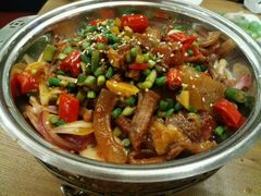 干锅黄牛肉-品大三·南京菜(大行宫店)