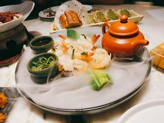 龙井凤尾虾仁-绿茶餐厅(朝阳大悦城店)