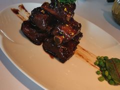桂花糖醋肉排-悦轩中餐厅·高空江景·杭州柏悦酒店